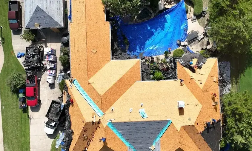 Professional Roof Repair being performed in Storm Lake